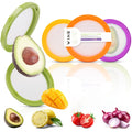 Winb Set of 4 Reusable Fruit and Veggie Savers - Ideal for Avocados, Tomatoes, Apples, Garlic, Onions, and More